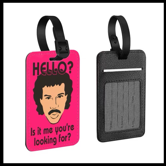 Handbags - New Hello is it me you’re looking for pink luggage tag